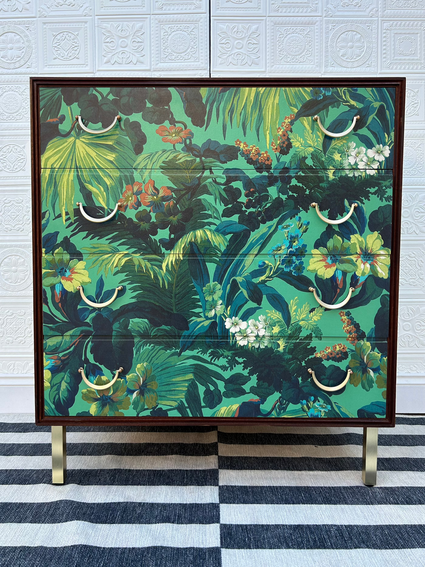 House of Hackney Limerence Malachite Meredew Mid Century Chest of Drawers