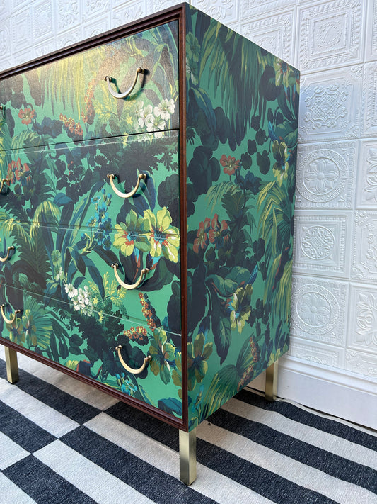 House of Hackney Limerence Malachite Meredew Mid Century Chest of Drawers