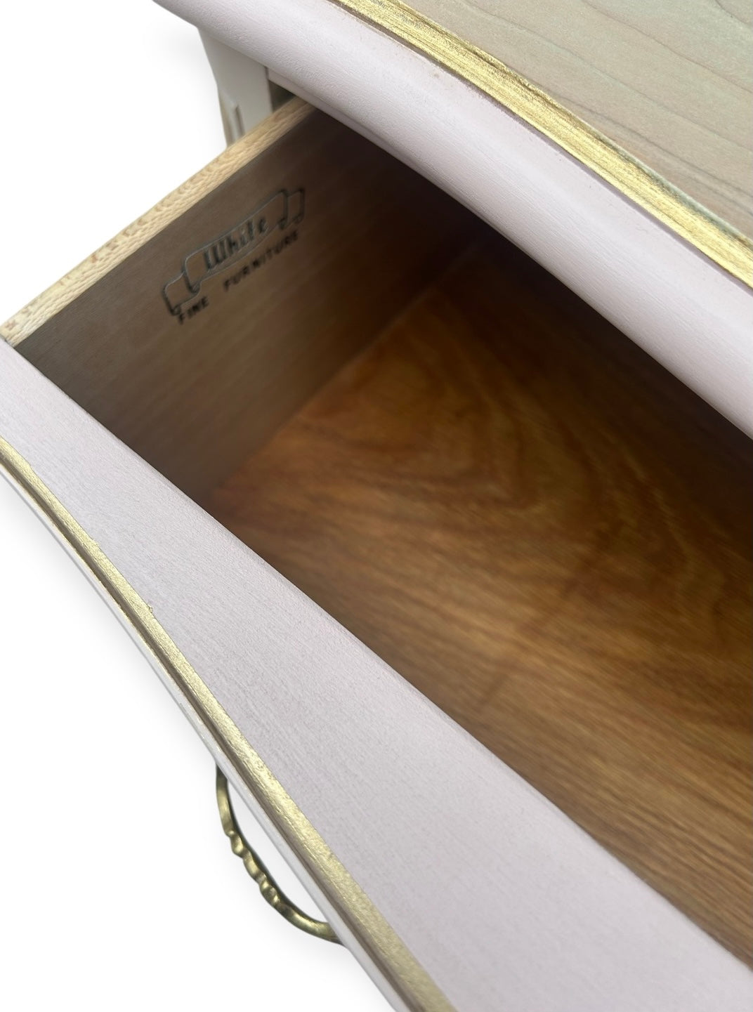 Vintage Refinished 'White Fine Furniture'