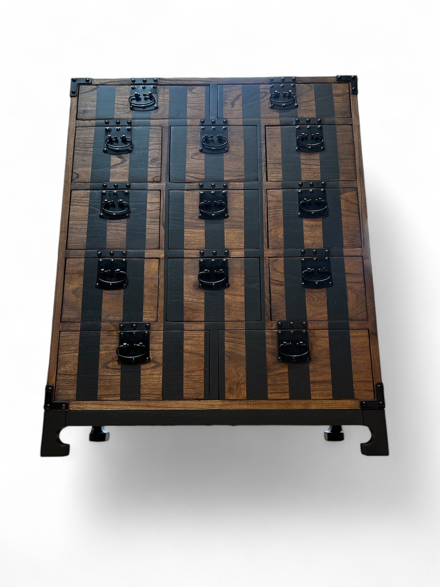 Striped Old Charm Apothecary Chest