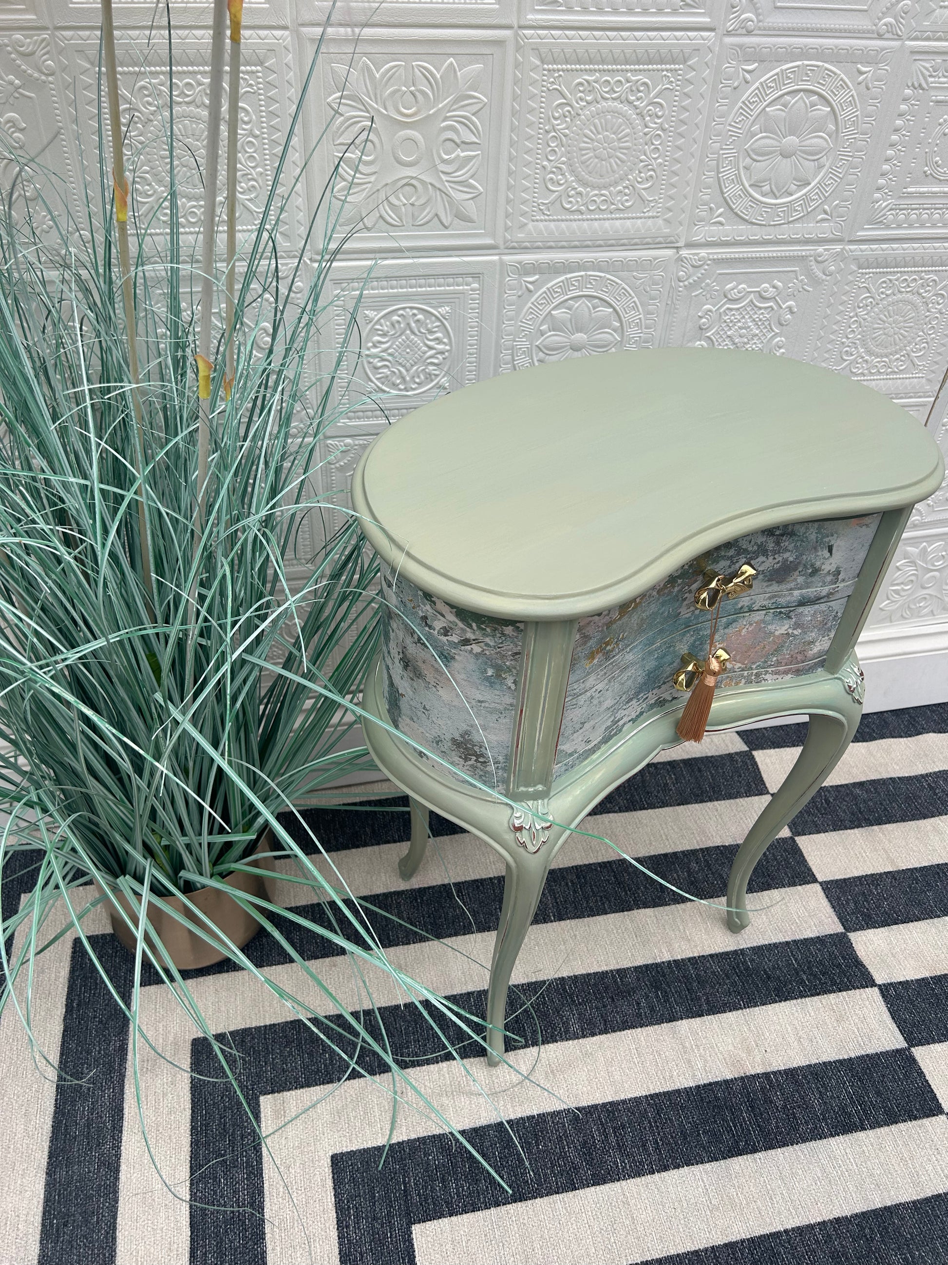 Kidney Shaped French Provincial