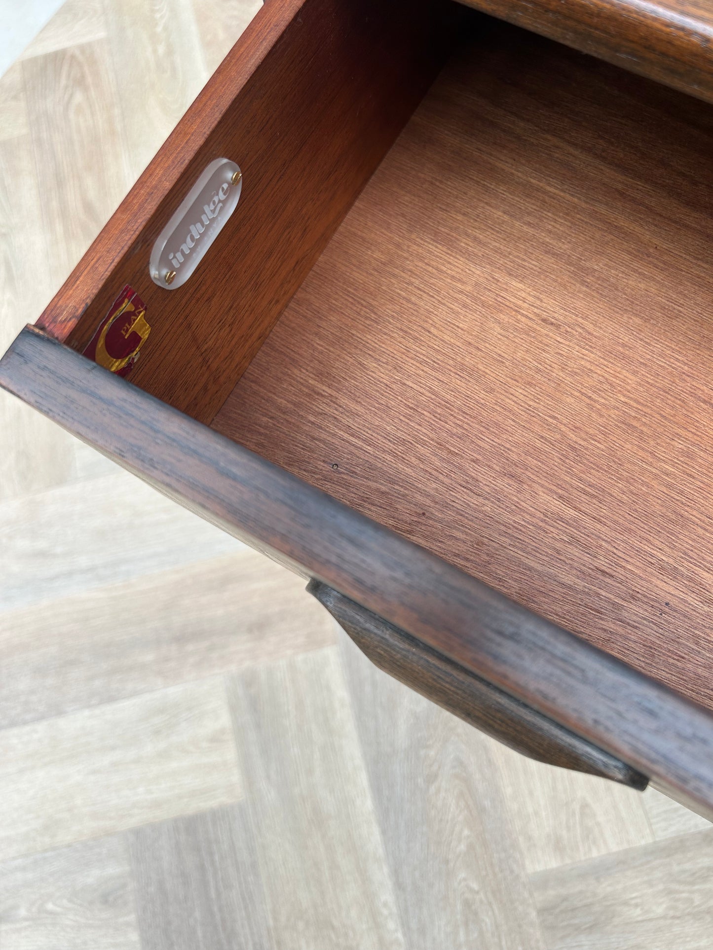 G Plan Vintage Midcentury Refinished Stripe Chest of Drawers/ Small Sideboard/ TV Stand/ Statement Furniture Indulgebyanya