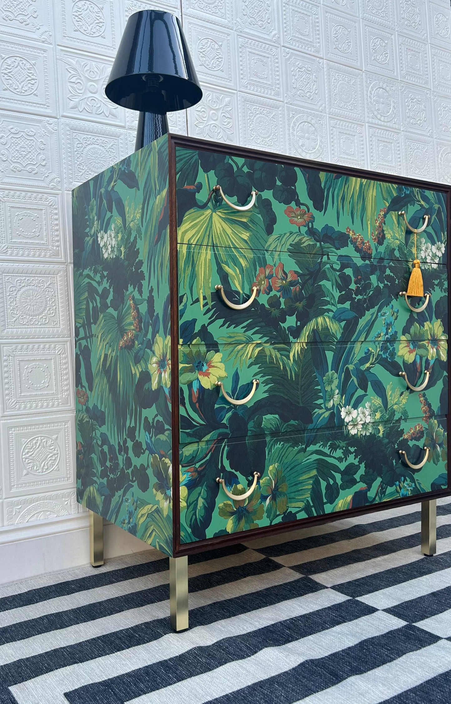 House of Hackney Limerence Malachite Meredew Mid Century Chest of Drawers