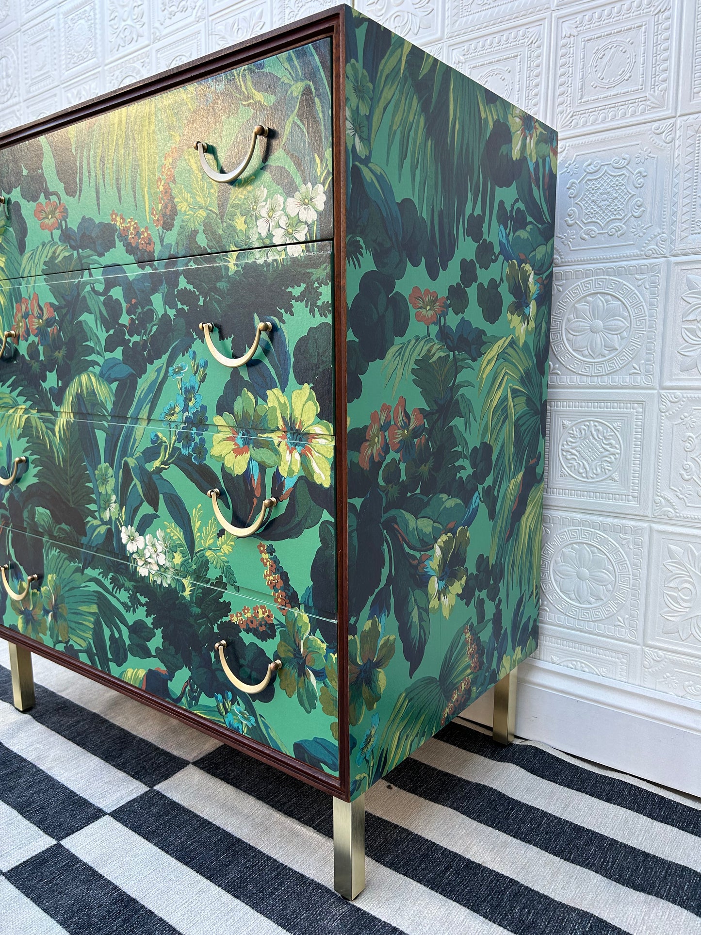House of Hackney Limerence Malachite Meredew Mid Century Chest of Drawers