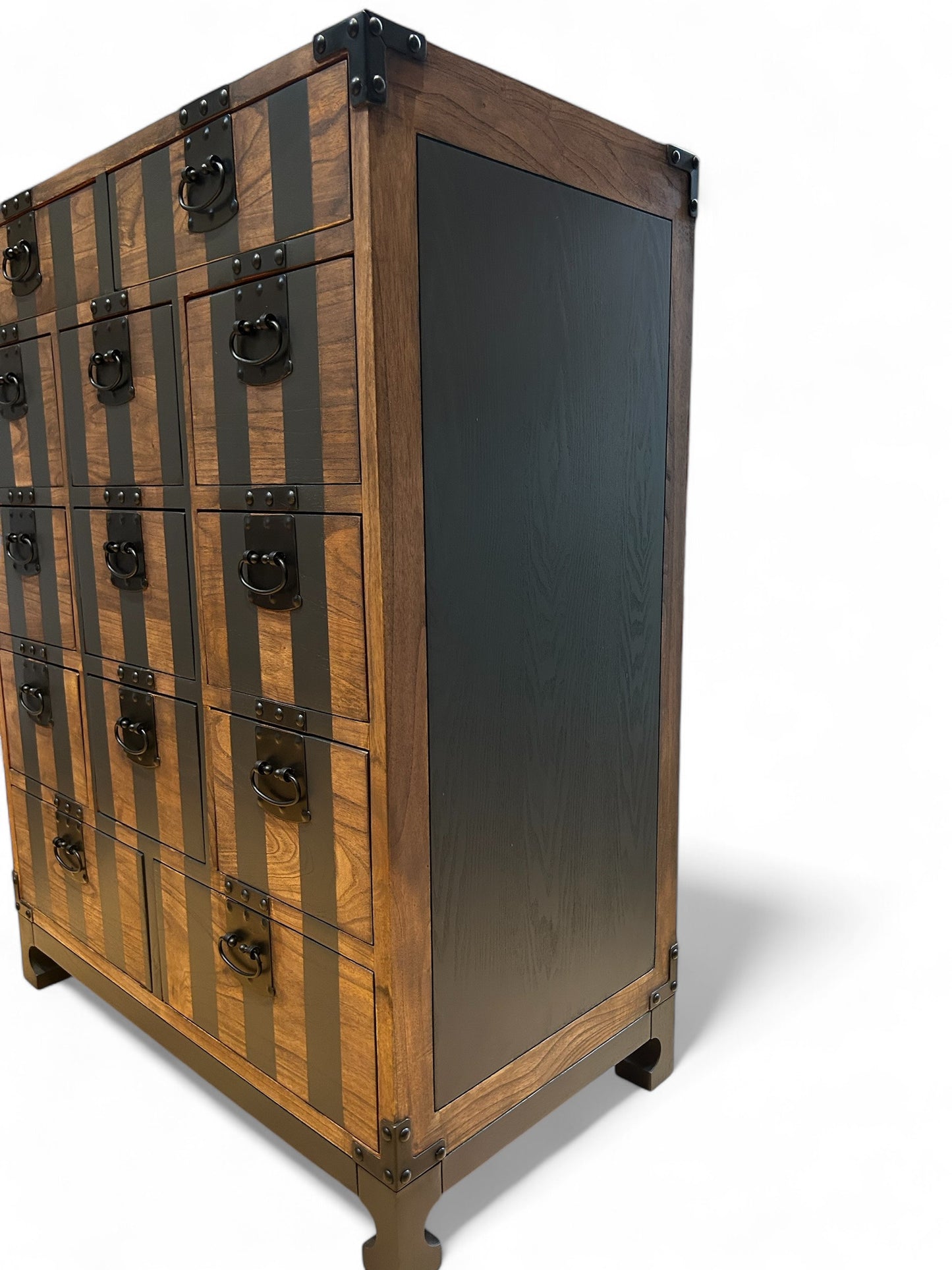 Striped Old Charm Apothecary Chest