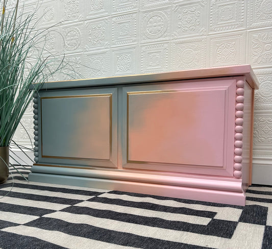 Ombre Sky Blanket Box