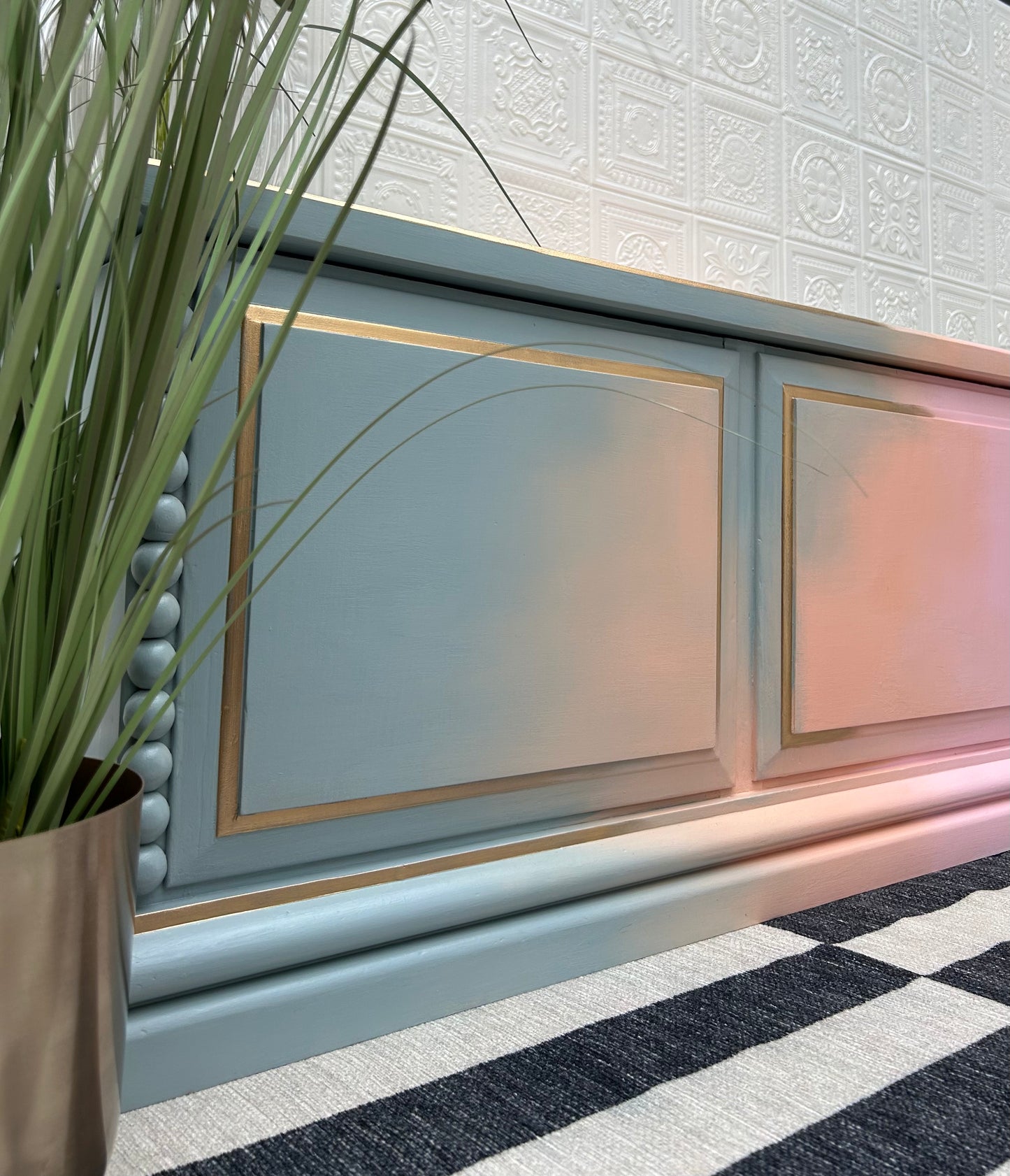 Ombre Sky Blanket Box