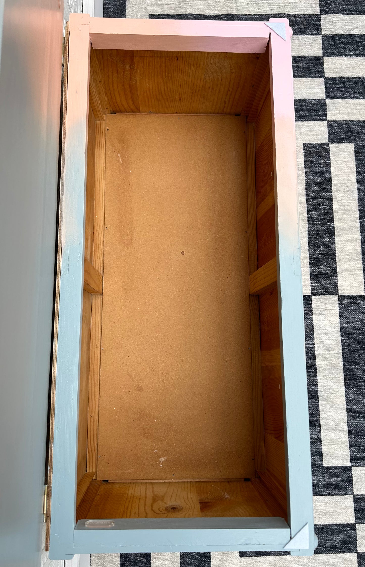 Ombre Sky Blanket Box