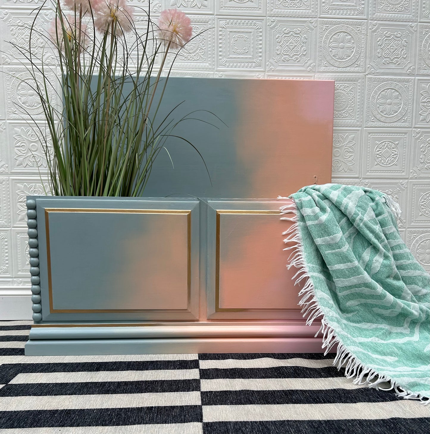 Ombre Sky Blanket Box