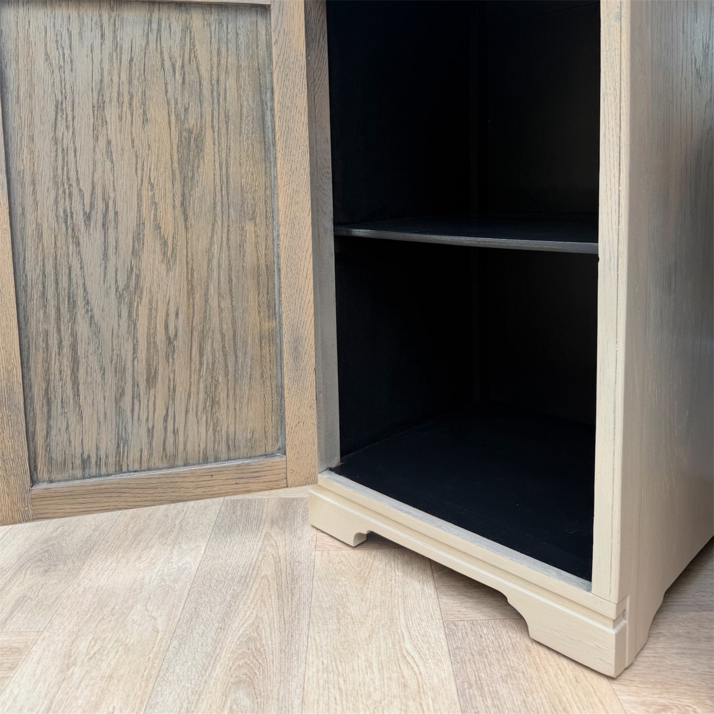 Floral Neutral Bedside Tables / Nightstands