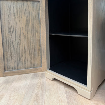 Floral Neutral Bedside Tables / Nightstands