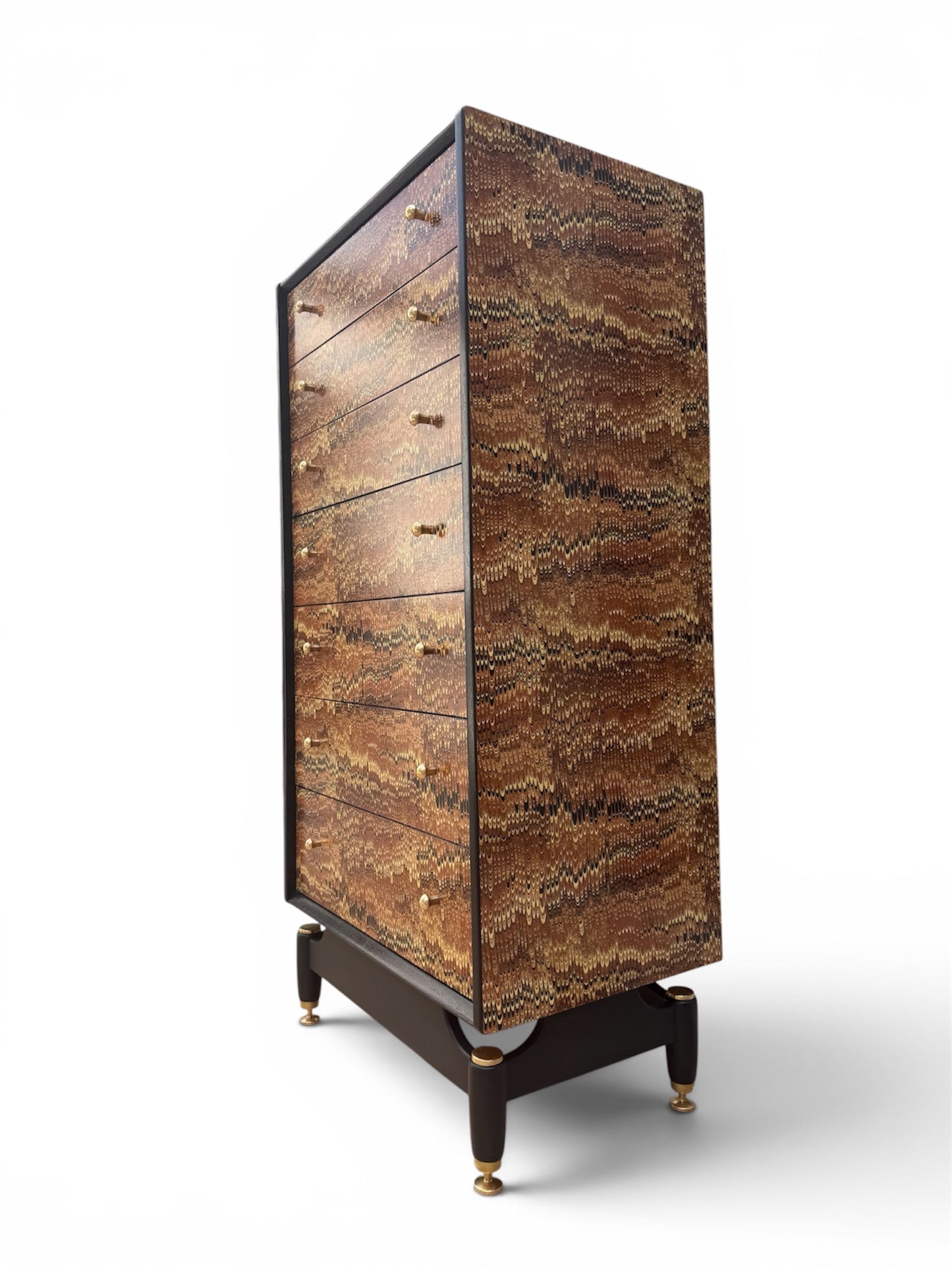 G Plan E Gomme Chest of Draws in striking statement refinished state